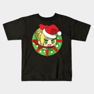 Padoru Pattern Kids T-Shirt